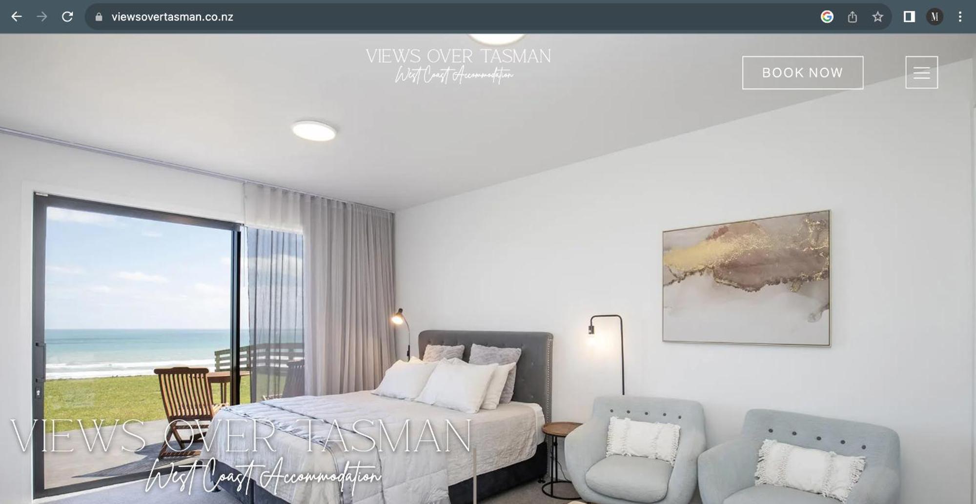 Views Over Tasman, New Luxury Boutique Studio Overlooking The Tasman Sea 格雷默斯 外观 照片
